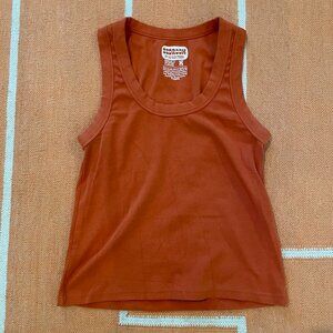 Big Bud Press Bedroom Tank Burnt Orange